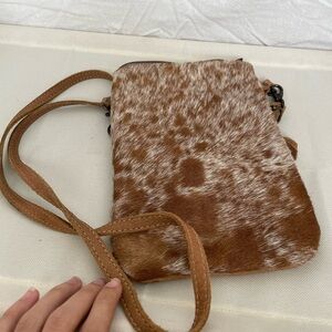 Myra Cow Hide Purse